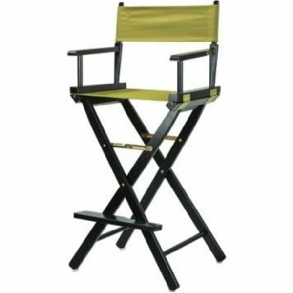 Betterbeds 230-02-021-100 30 in. Directors Chair Black Frame with Olive Canvas BE2691153